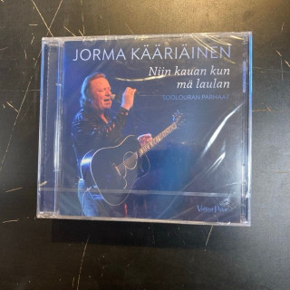 Jorma Kääriäinen - Niin kauan kun mä laulan (soolouran parhaat) 2CD (avaamaton) -iskelmä-